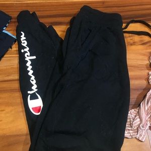 Champion sweatpants. size medium